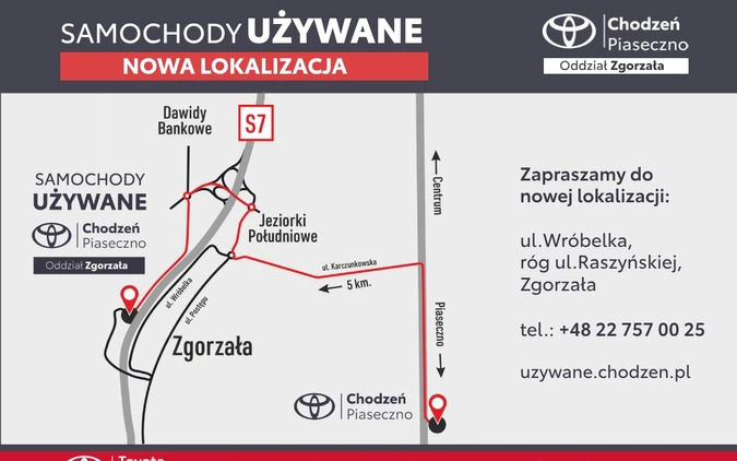 Toyota Yaris cena 79800 przebieg: 61732, rok produkcji 2022 z Krzanowice małe 232